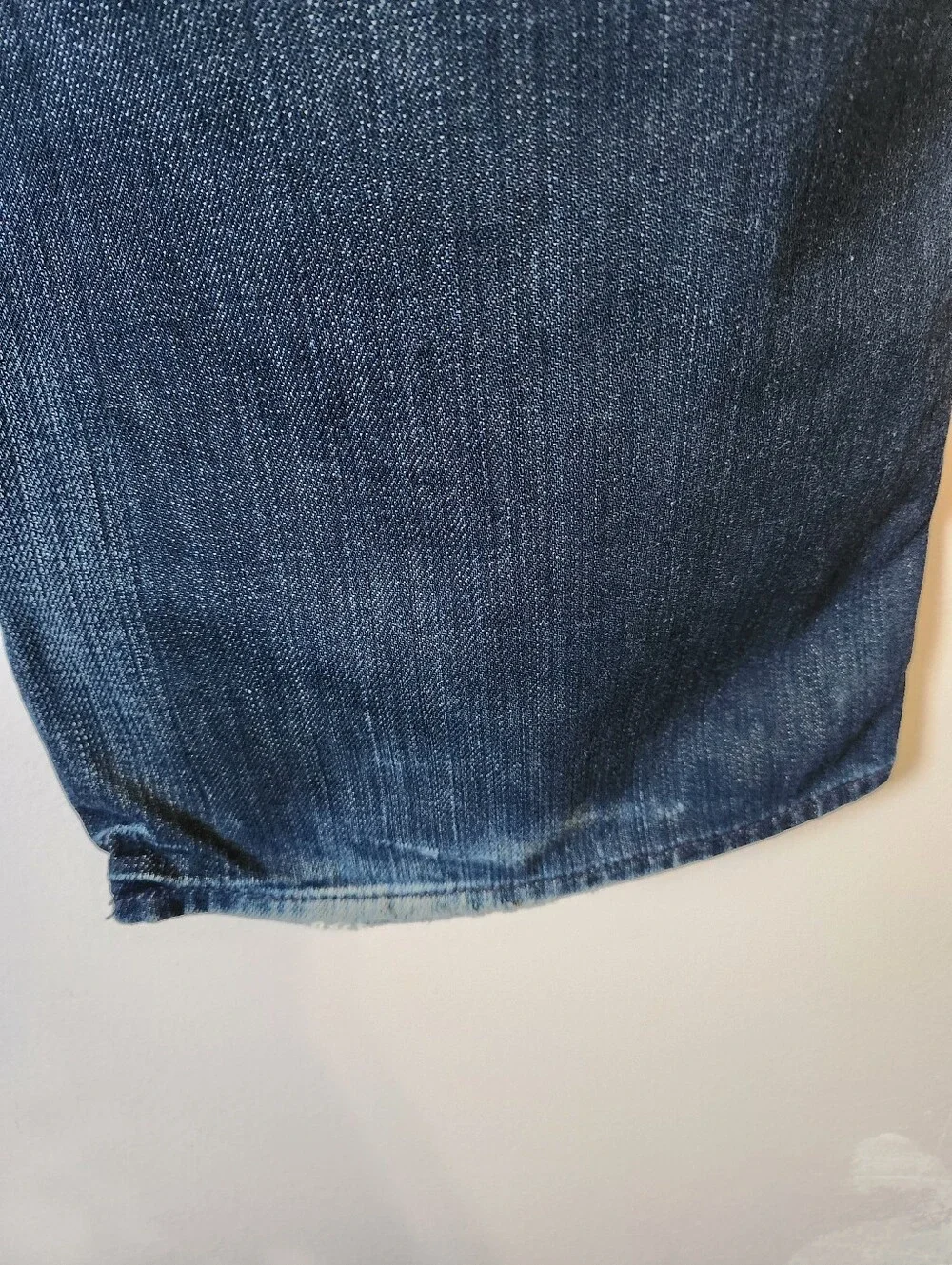 ​7 For All Mankind "A" Pocket Men's Jeans Sz 38 Made in USA Distressed Bootcut - Picture 6 of 14